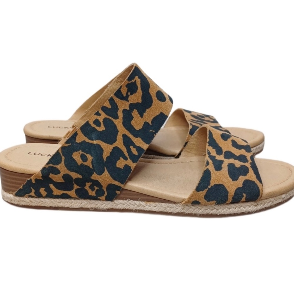 Lucky Brand Cheetah Sandals